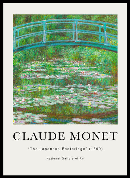 La pasarela japonesa, 1899, Monet Print