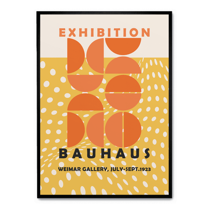 Bauhaus Abstracto Amarillo