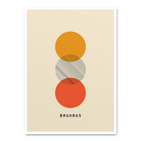 Bauhaus Colored Circles