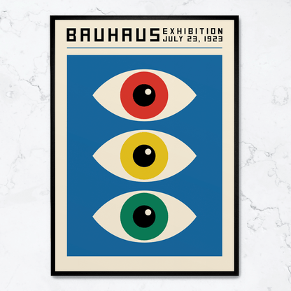Ojos de colores de la Bauhaus