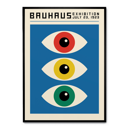 Ojos de colores de la Bauhaus