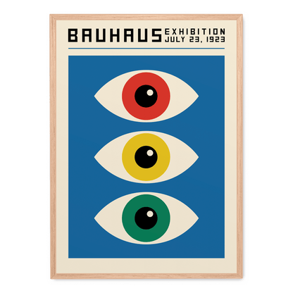 Ojos de colores de la Bauhaus