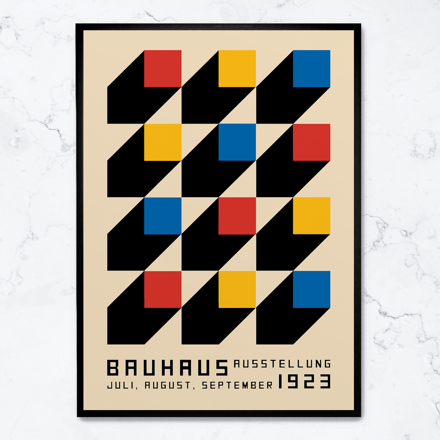 Bauhaus Mixed Squares