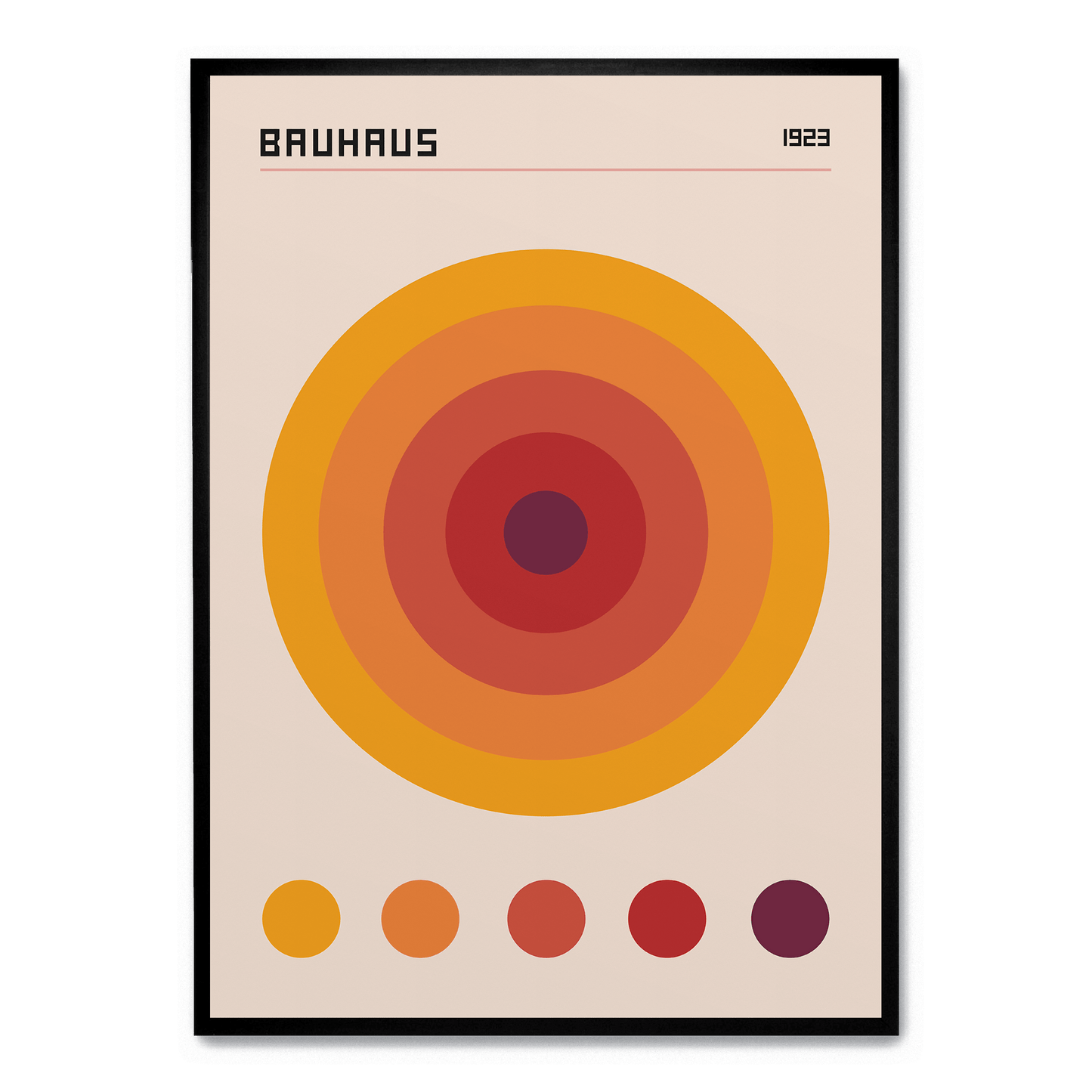 Bauhaus Orange Color Code