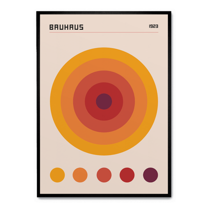 Código de color naranja Bauhaus