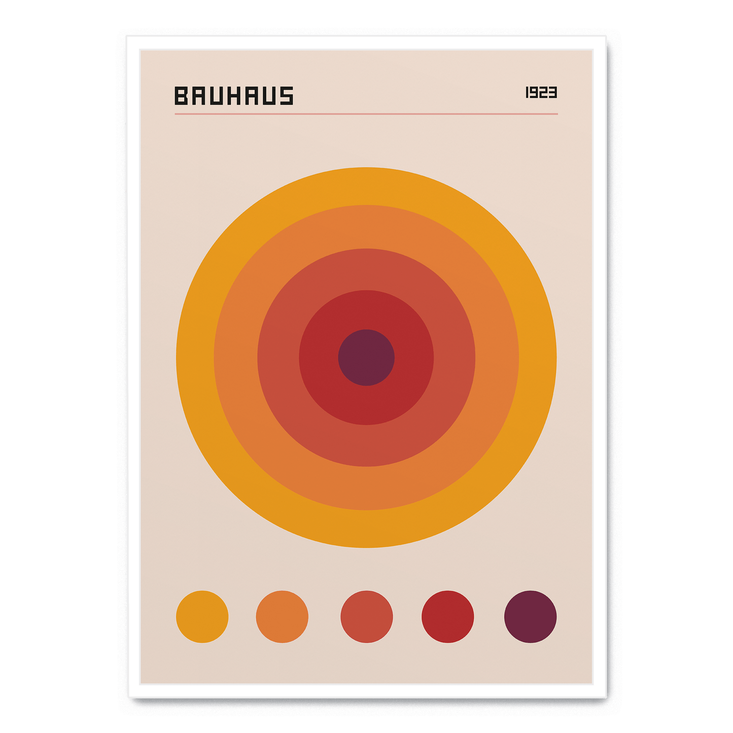 Bauhaus Orange Color Code