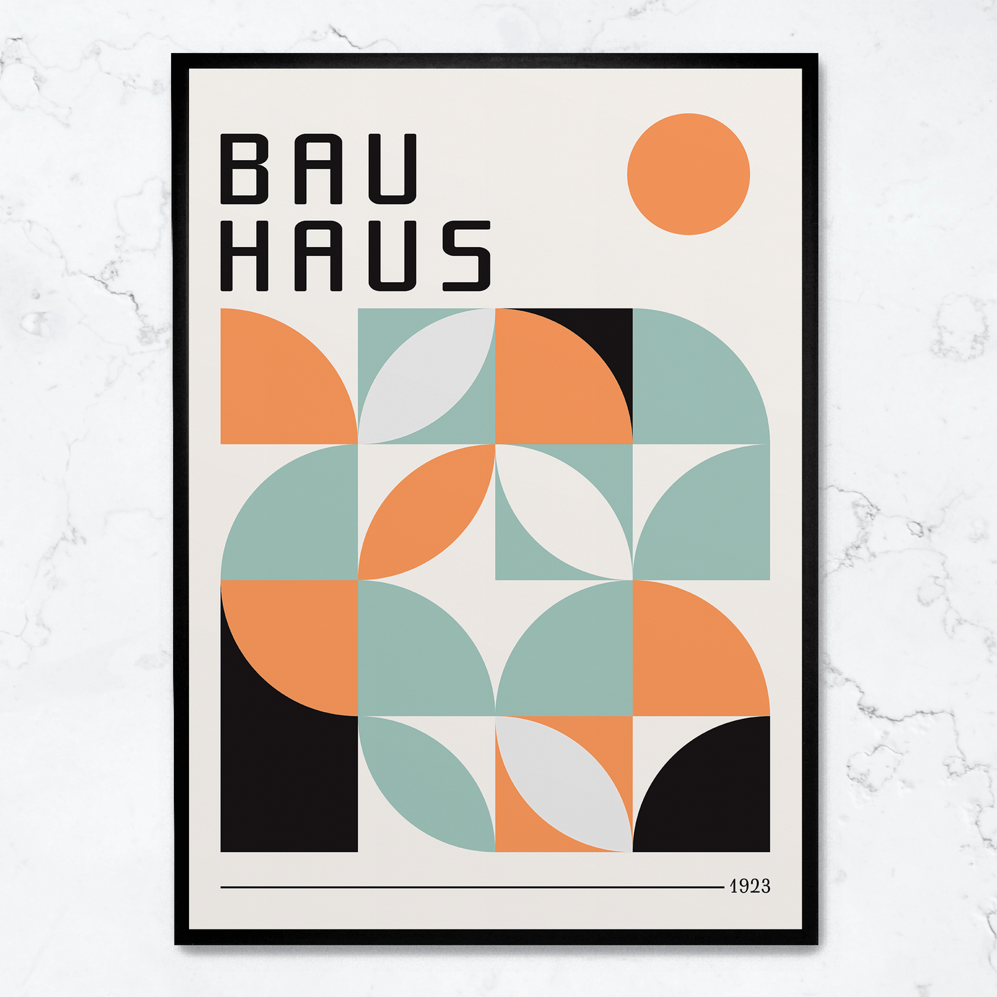 Formas aleatorias de la Bauhaus