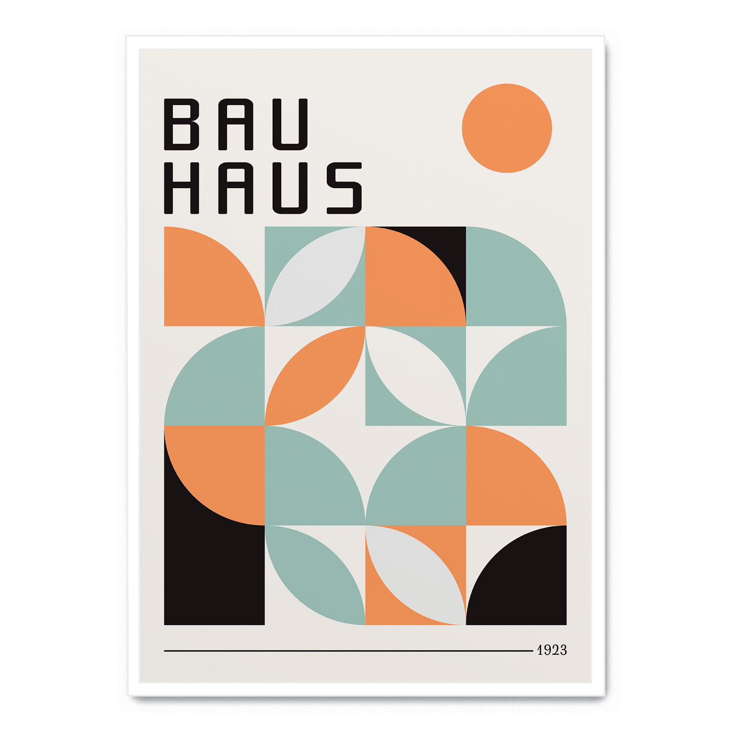 Formas aleatorias de la Bauhaus