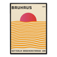 Bauhaus Red Sun