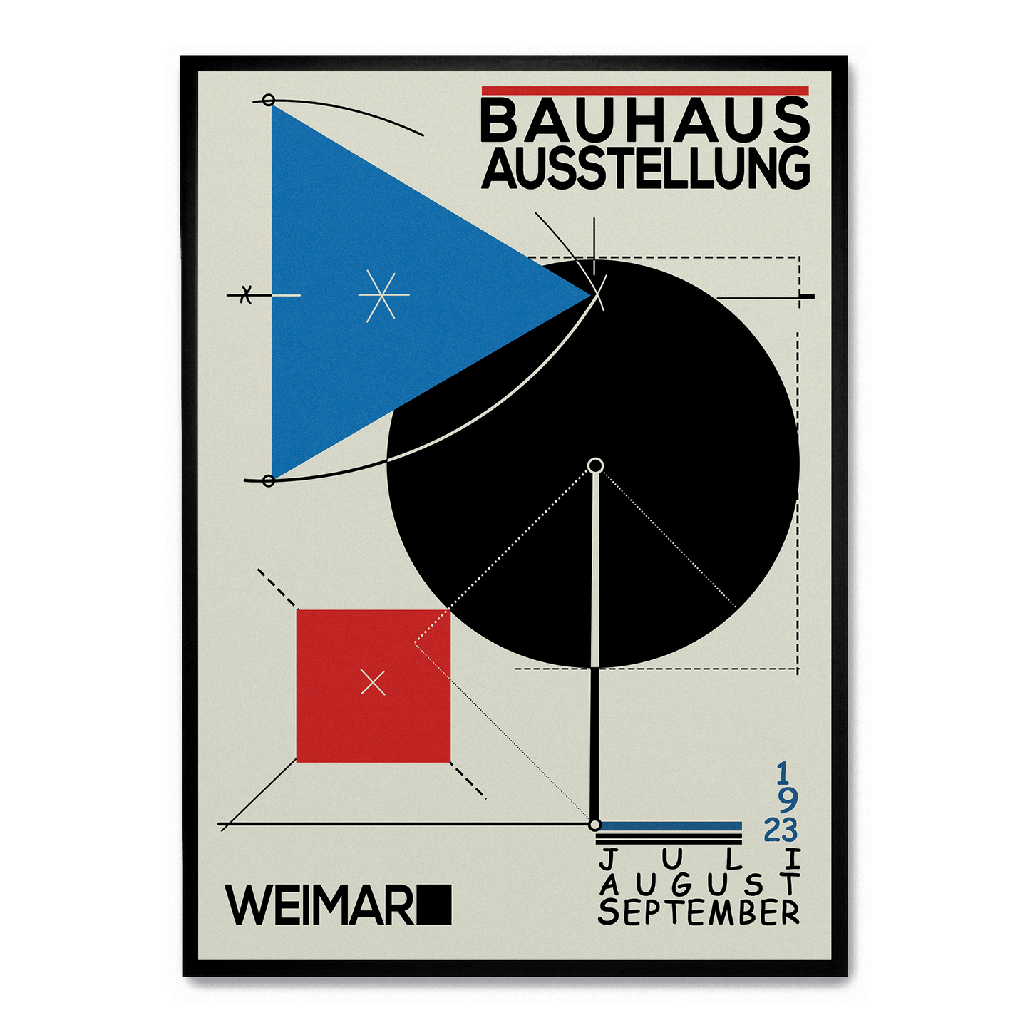 Bauhaus Retro Abstract