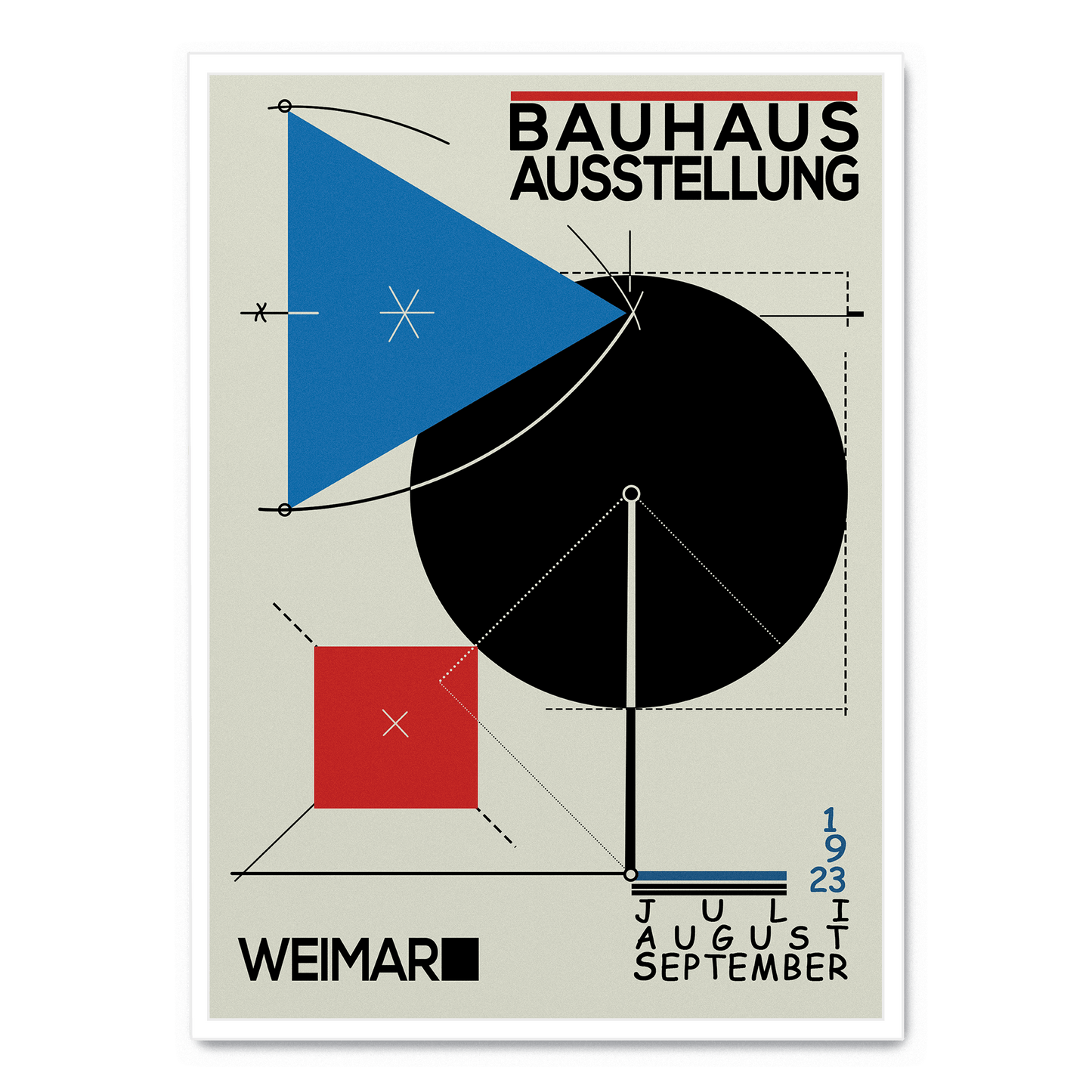 Bauhaus Retro Abstract