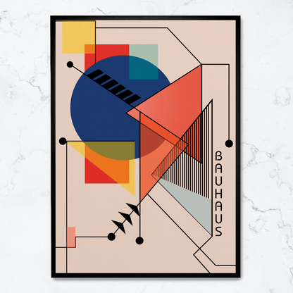 Abstracto retro Bauhaus 2