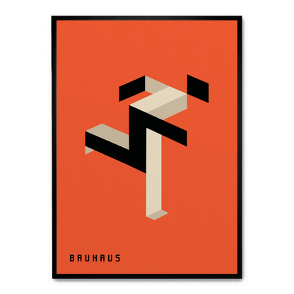 El hombre corredor de la Bauhaus