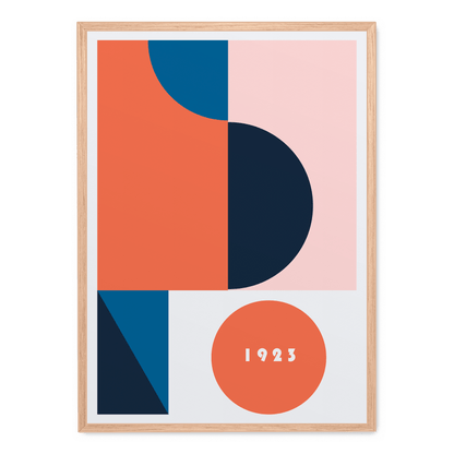 Colores suaves de la Bauhaus