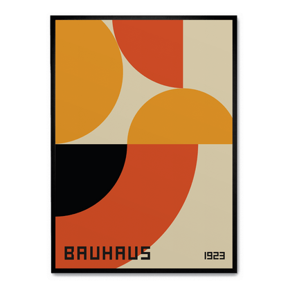 Colores cálidos de la Bauhaus