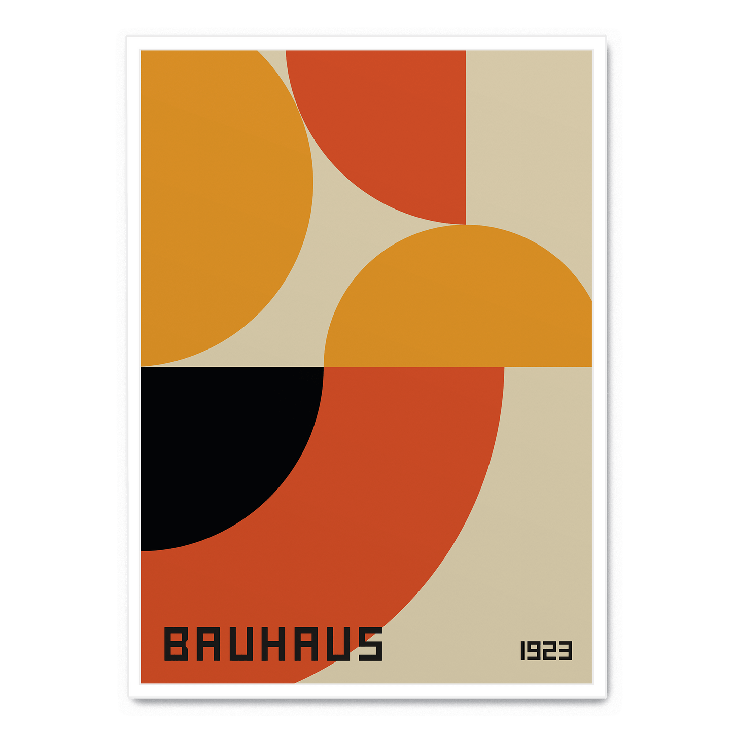 Bauhaus Warm Colors