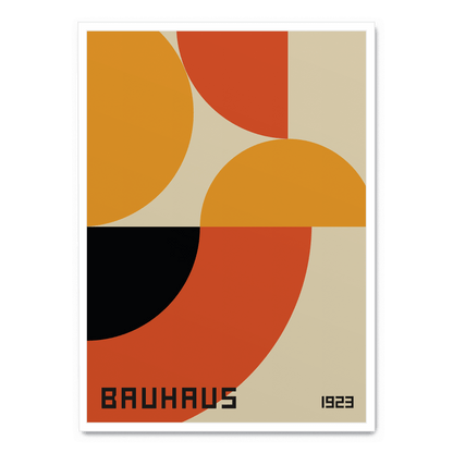 Colores cálidos de la Bauhaus