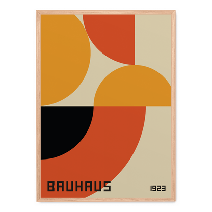 Colores cálidos de la Bauhaus