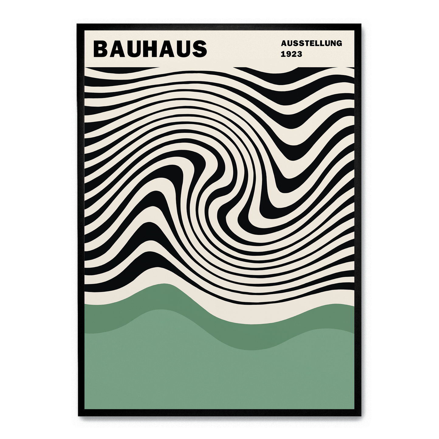 Bauhaus Zebra Green