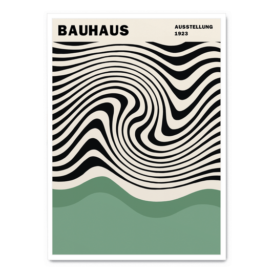 Bauhaus Zebra Green