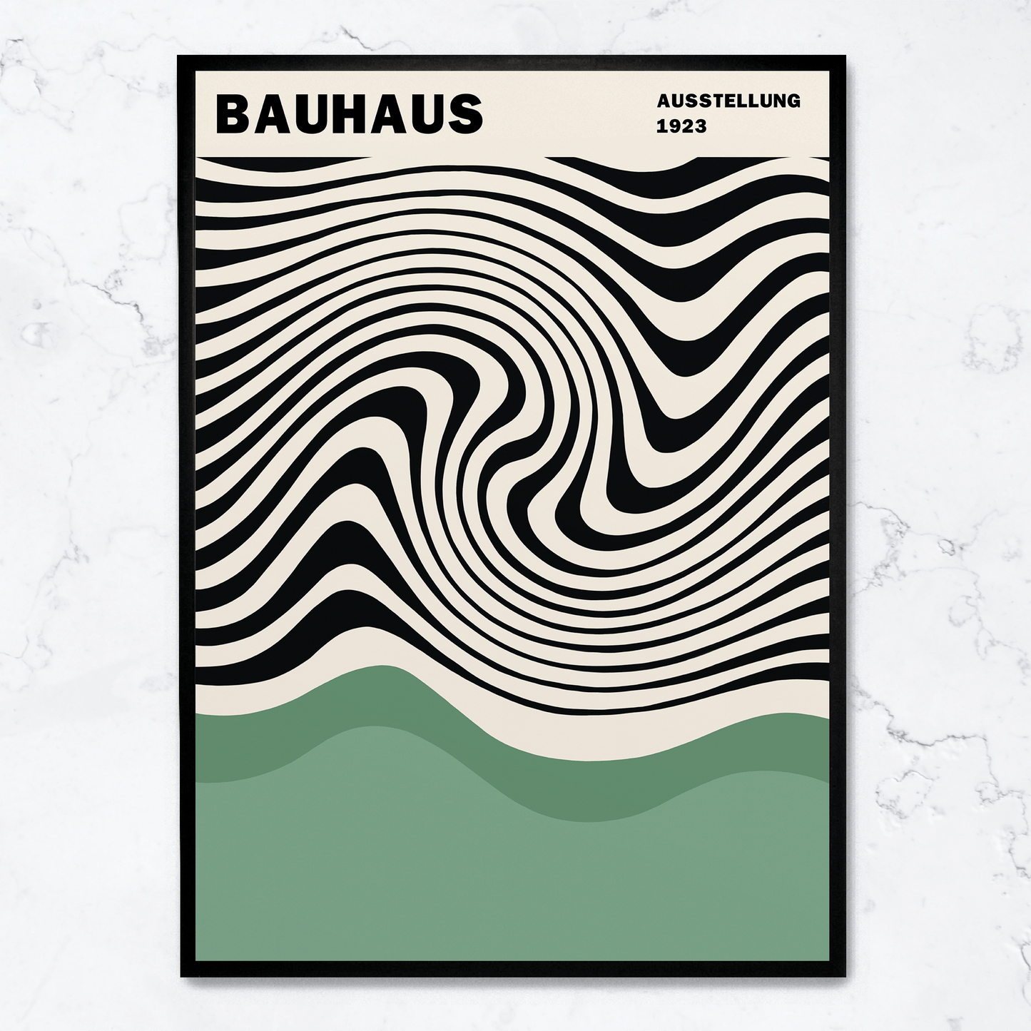 Bauhaus Zebra Green