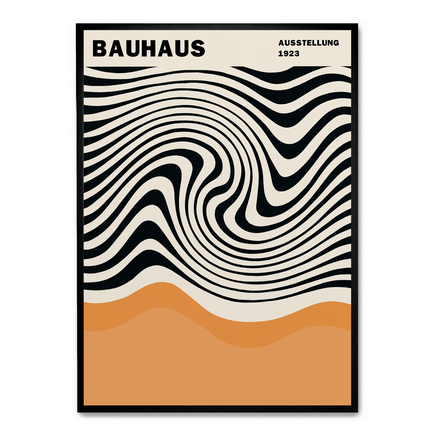 Bauhaus Zebra Orange