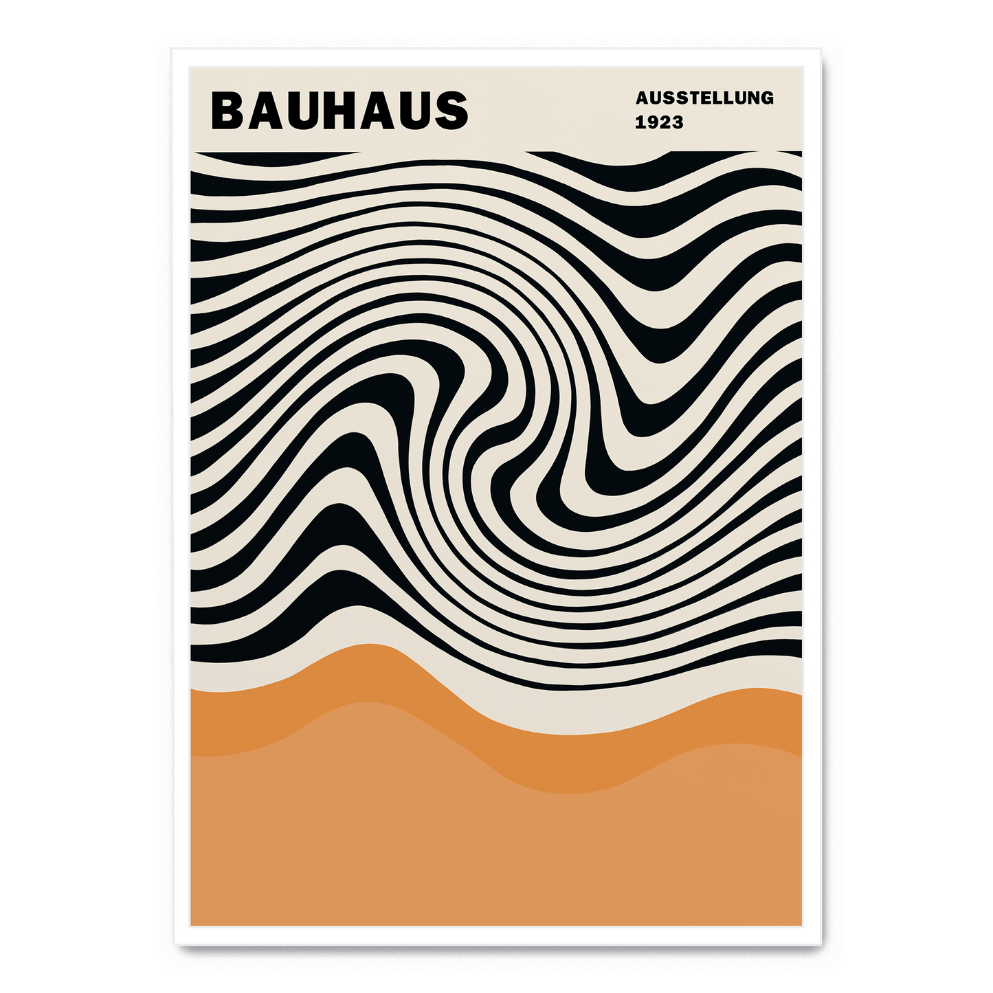 Bauhaus Zebra Orange