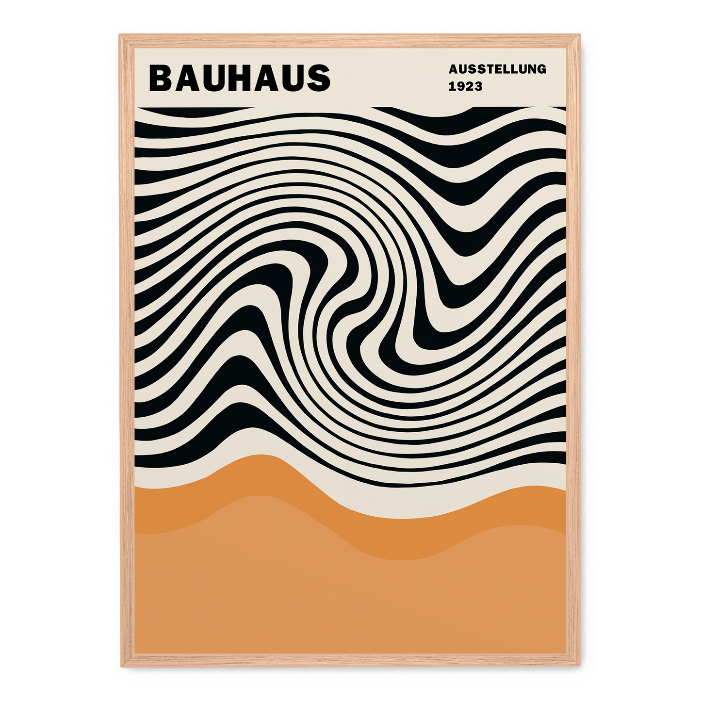 Bauhaus Zebra Orange