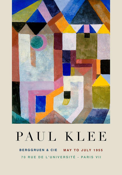 Exposición de arte Kandinsky y Klee, conjunto de 2