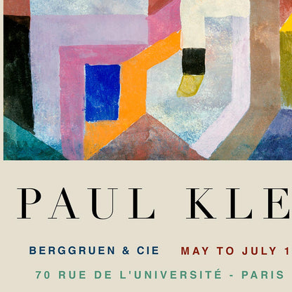 Exposición de arte Kandinsky y Klee, conjunto de 2