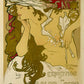 Salon Art Nouveau Vintage Poster by Mucha