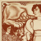 Labor for the Women Vintage Poster by Jan Toorop