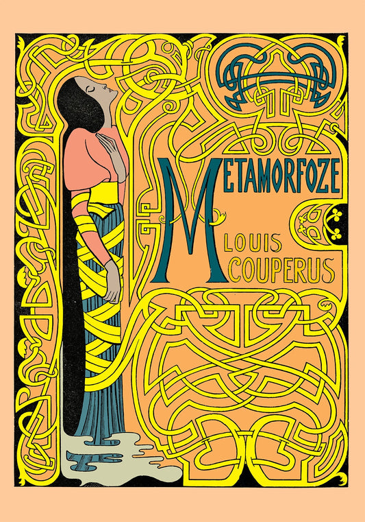 Metamorfoze Colored Vintage Poster by Jan Toorop