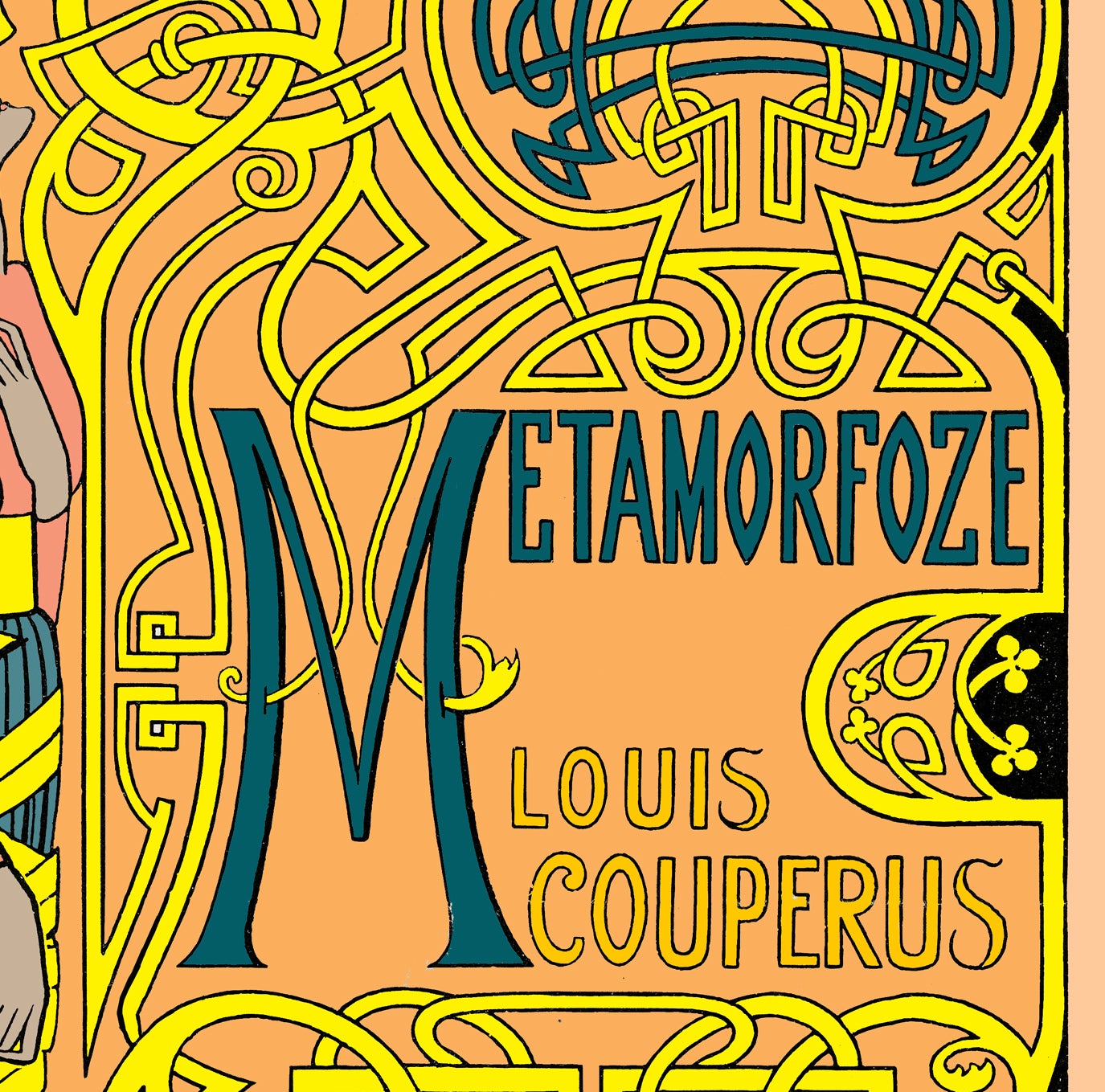 Metamorfoze Colored Vintage Poster by Jan Toorop