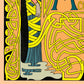 Metamorfoze Colored Vintage Poster by Jan Toorop