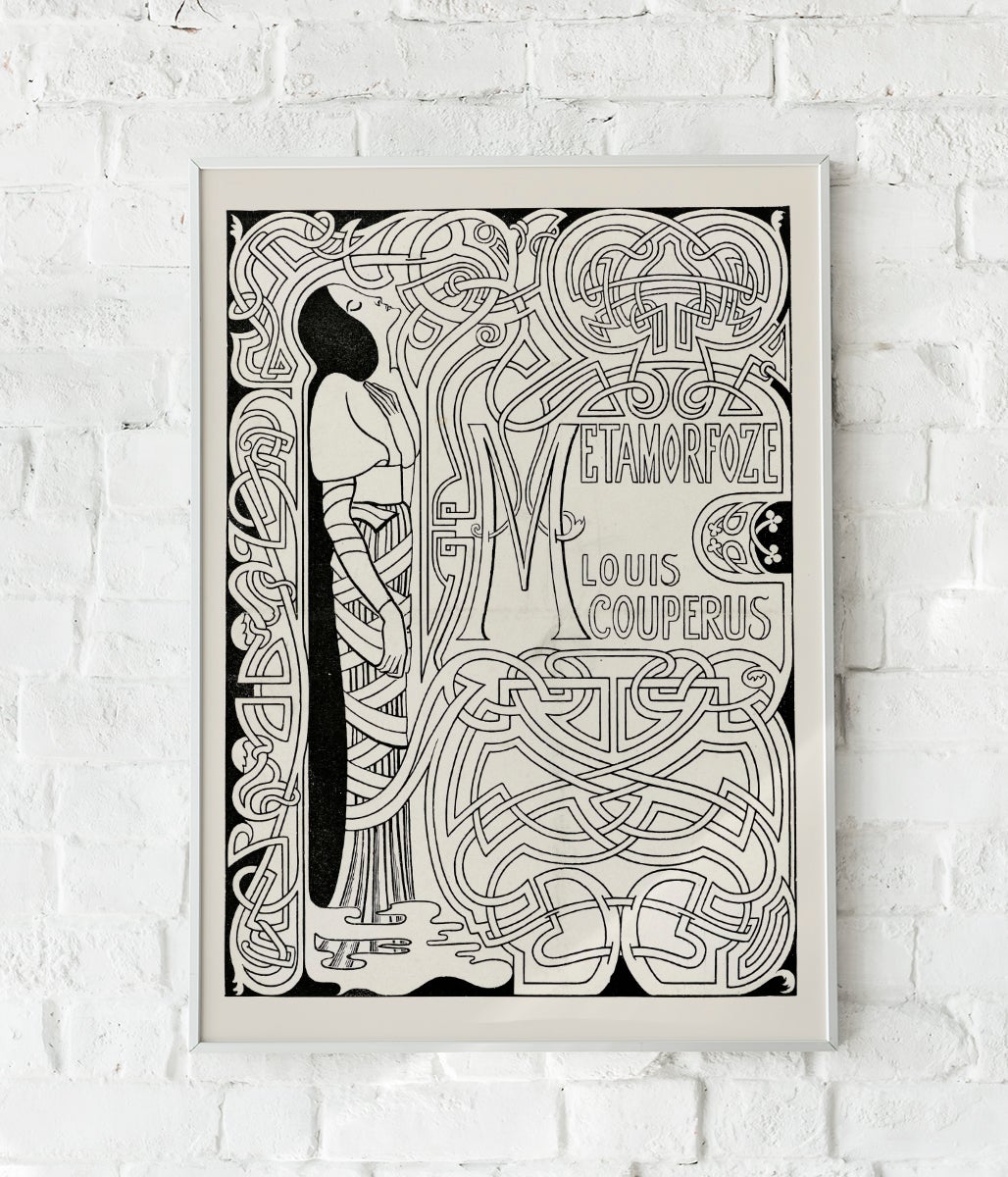 Metamorfoze Vintage Poster by Jan Toorop