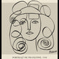 Portrait of Francoise Gilot II by Pablo Picasso Exhibition Poster