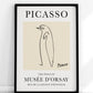 The Penguin Line Drawing by Pablo Picasso Print