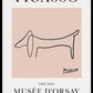 The Dog Line Drawing by Pablo Picasso Print