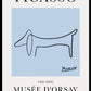 The Dog Line Drawing by Pablo Picasso Print