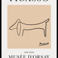 The Dog Line Drawing by Pablo Picasso Print