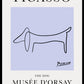 The Dog Line Drawing by Pablo Picasso Print