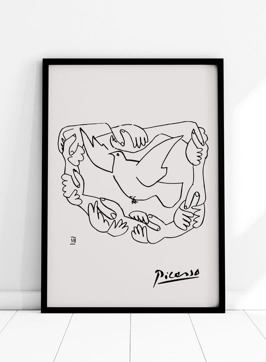 Paz y libertad: paloma de la paz de Pablo Picasso