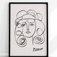 Portrait of Francoise Gilot II by Pablo Picasso Print