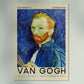 Self-Portrait Blue Art Print by Van Gogh