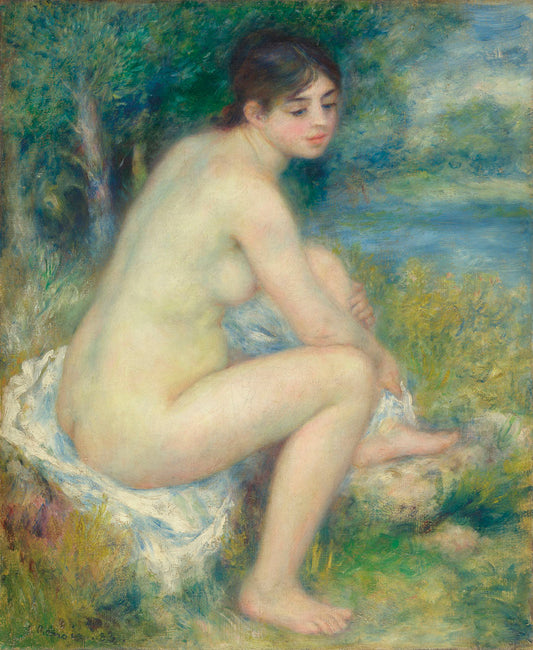 Desnudo en un paisaje, 1883