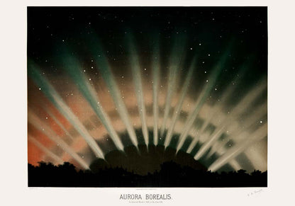 Conjunto de 3 carteles de Astronomía Trouvelot
