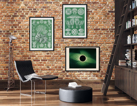 Green Vibes Set of 3 Prints