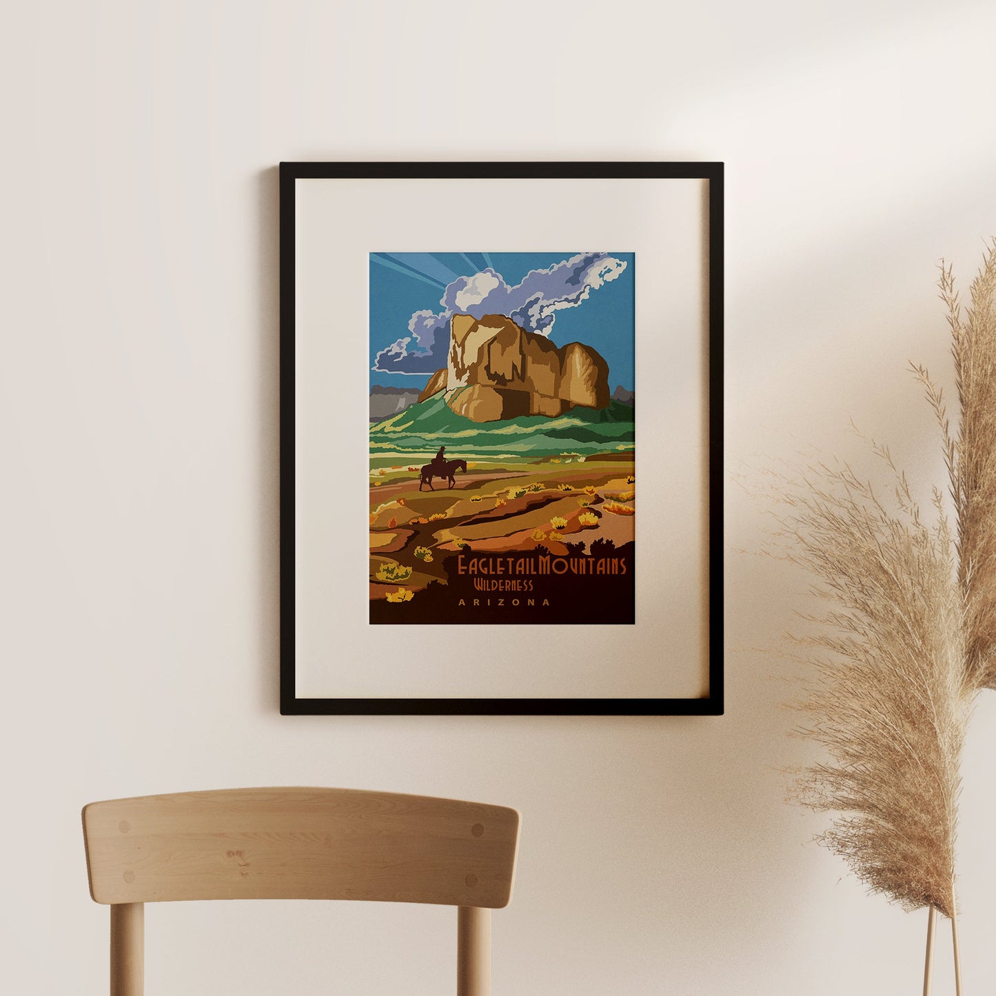 Eagletail Mountains, Arizona - National Monuments Print