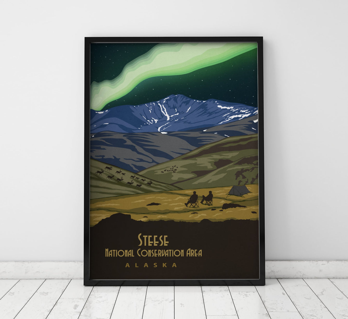 Steese National Conservation Area, Alaska  - National Monuments Print